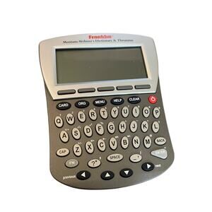 Franklin Merriam-Webster's Dictionary & Thesaurus MWD-1470 Tested Working